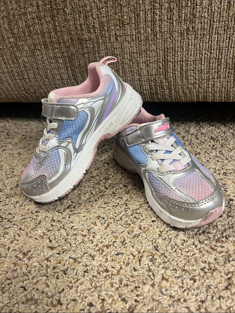 Avia Toddler Unisex 5000 chunky training sneaker-navy/purple